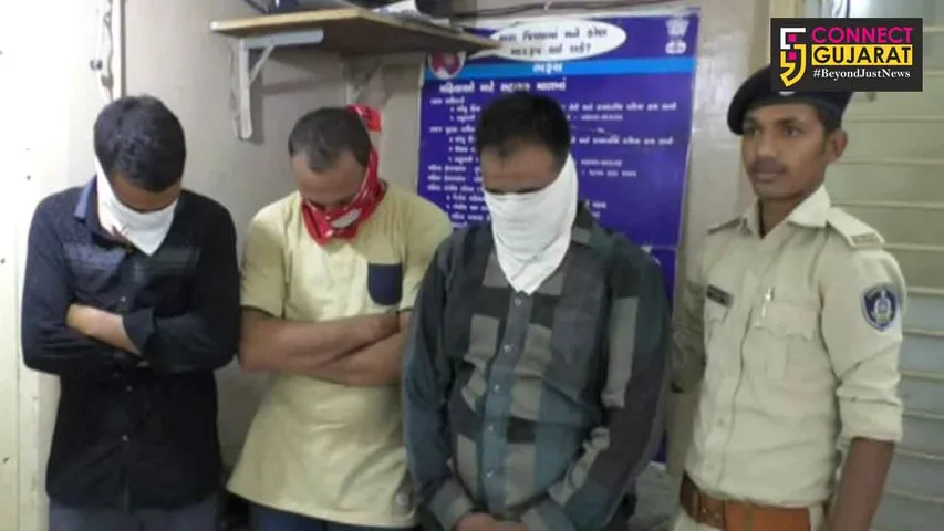 અંકલેશ્વર:શાંતિધામ સ્મશાન નજીક ઇંટોના ભઠ્ઠા પાસે જુગાર રમતા પાંચ ખેલી ઝડપાયા