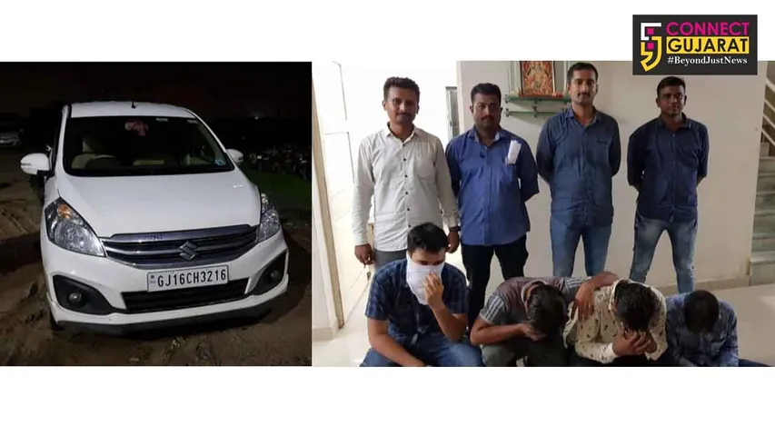 ભરૂચ LCBએ જોલવા ગામના જુગારધામ પર રેડ કરી ઝડપી પાડ્યા ૪ ખેલીઓ