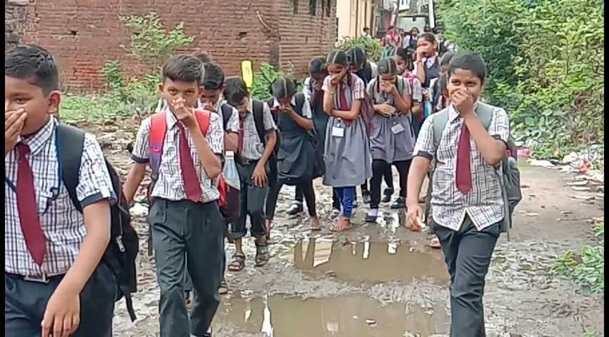 વાઘોડિયામાં ઠેર ઠેર ગંદકીના સામ્રાજ્યથી નગરજનોને હાલાકી