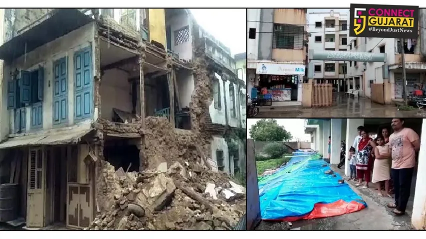 ભરૂચ : અંકલેશ્વરમાં અનેક વિસ્તારોમાં દીવાલ ધરાશાયી થવાના બનાવો બન્યા, તંત્ર પ્રત્યે લોકોમાં રોષ