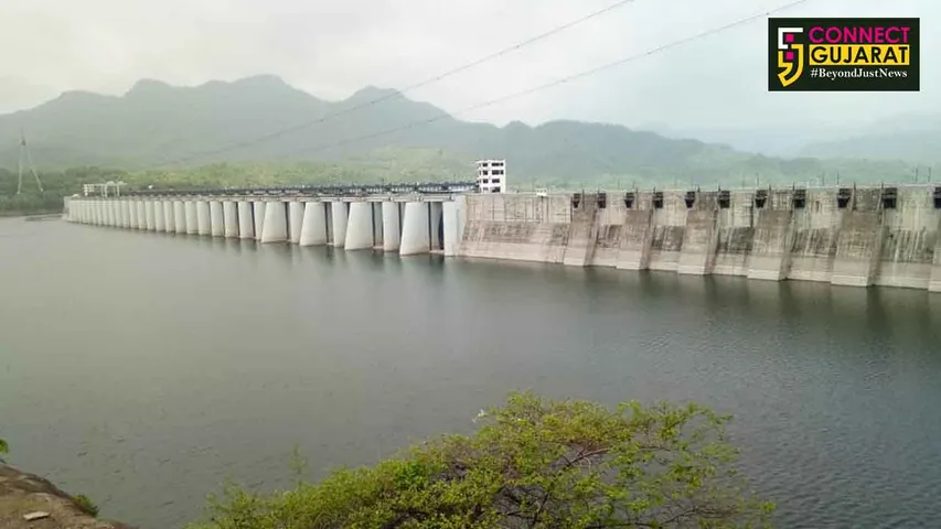 સરદાર સરોવર નર્મદા ડેમની જળ સપાટી વધીને 121.02 મીટરે પહોંચી