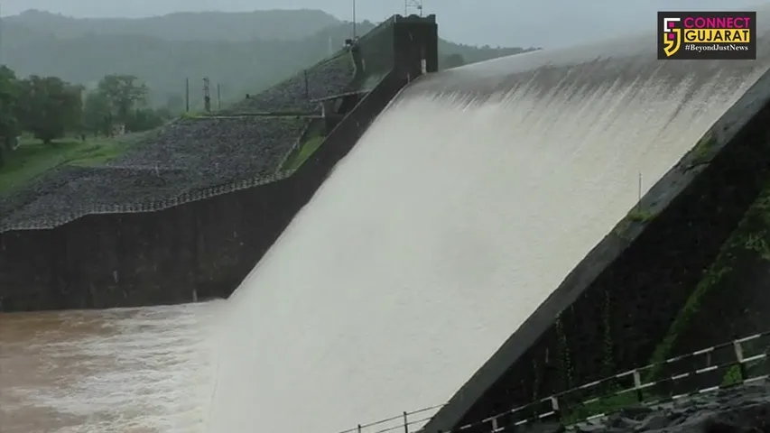 દક્ષિણ ગુજરાત : છેલ્લા 3 દિવસથી મેઘરાજા મહેરબાન, વાંસદામાં આવેલો જૂજ ડેમ થયો ઓવર ફ્લો