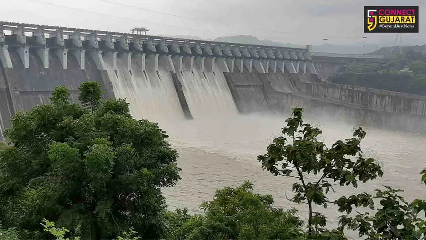 સરદાર સરોવર નર્મદા ડેમની 133.67 મીટરની ઐતિહાસિક સપાટી નોંધાઈ