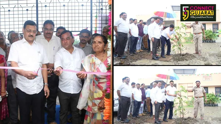 હાંસોટ તાલુકાના સુણેવકલ્લા(મોટી સુણેવ) ગ્રામ પંચાયતના નવા મકાનનું  સહકાર મંત્રી ઈશ્વરસિંહ પટેલના વરદહસ્તે કરાયું લોકાર્પણ