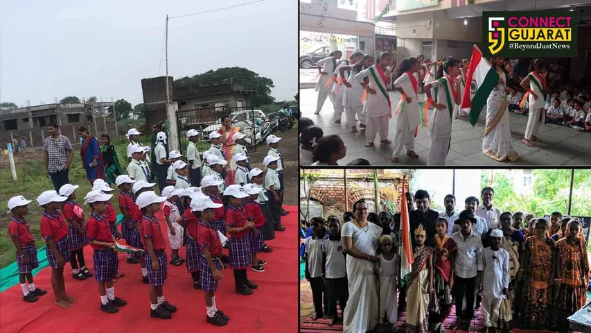 અંકલેશ્વર : શહેરની વિવિધ શાળાઓમાં ૭૩માં સ્વતંત્રતા પર્વની કરાઈ ઉજવણી