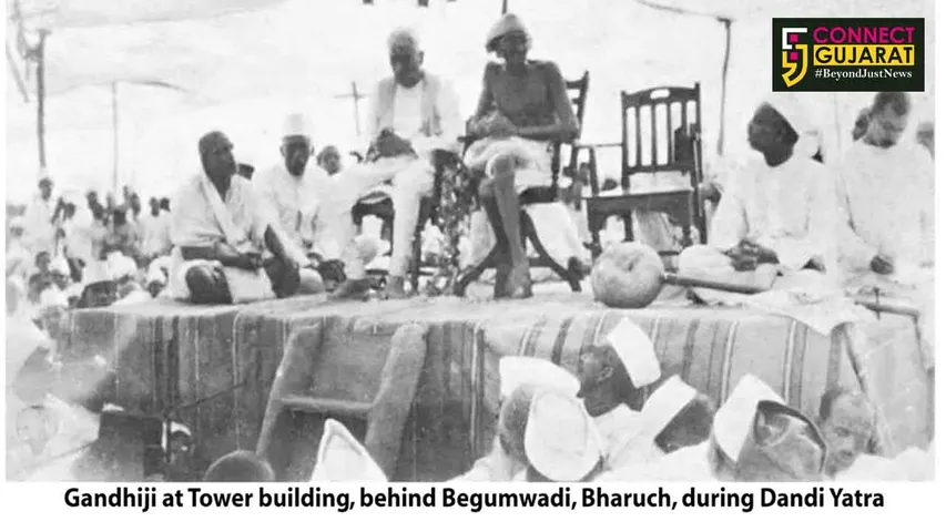 દેશની આઝાદી પહેલાં ગાંધીજી 5 વખત બન્યાં હતાં ભરૂચના મહેમાન