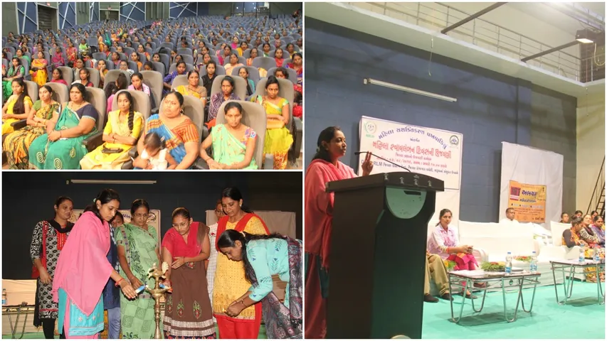 ભરૂચ ખાતે જિલ્લાકક્ષાના મહિલા સ્વાવલંબન દિવસની થયેલી ઉજવણી