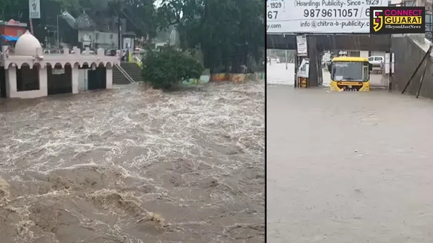 જૂનાગઢ : કાર તણાવવા સહિત સ્કૂલ બસ ફસાવાની બની ઘટના, 20થી વધુ બાળકોનું કરાયું રેસક્યું