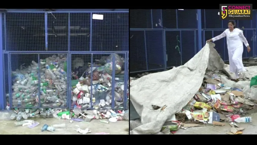 જામનગર: કચરો રિસાયકલિંગ કરવાનો પ્રોજેકટ ૬ મહિનાથી ધુળ ખાઇ રહયો છે