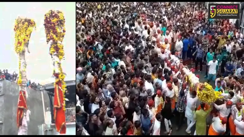 ભરૂચ : મેઘરાજાની વિદાય ટાણે મેઘો મહેરબાન : કૃત્રિમ કુંડમાં પ્રતિમાનું વિસર્જન