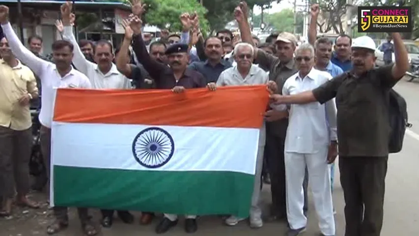 ભારત સરકારના કલમ 370ને હટાવવાના નિર્ણયને જામનગર વાસીઓએ વધાવ્યો