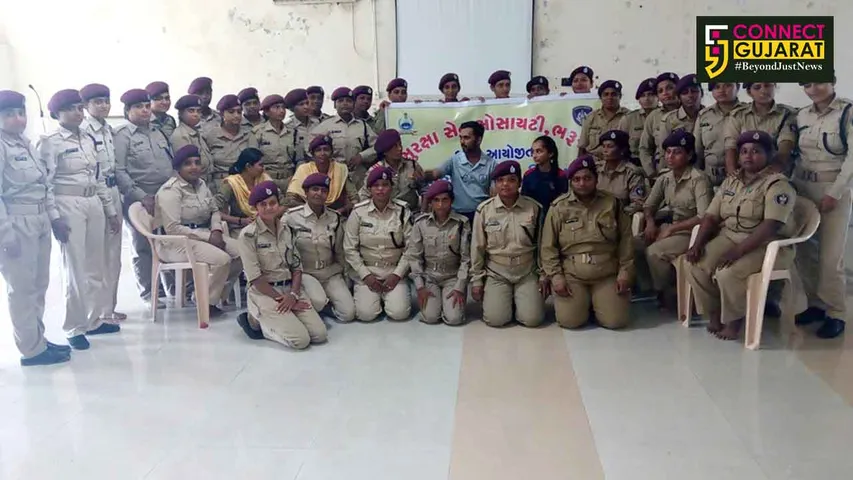 ભરૂચ જીલ્લા પોલીસ દ્વારા મહિલા સુરક્ષા દિવસની થઈ ઉજવણી