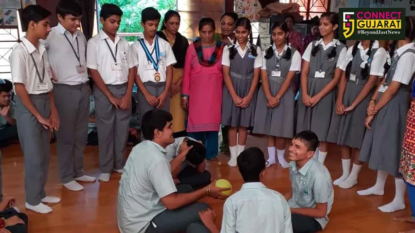 ભરૂચ:સંસ્કાર વિદ્યાભવનની ઇન્ટરેકટ કલબે અનોખી રીતે કરી રક્ષાબંધનની ઉજવણી