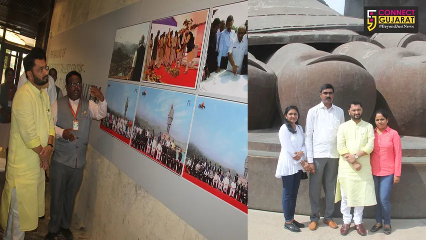 સ્ટેચ્યુ ઓફ યુનિટી અને સરદાર સરોવર નર્મદા ડેમની મંત્રી પરમારે લીધી મુલાકાત