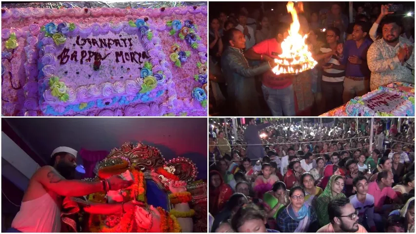 અરવલ્લી : મોડાસાના સિદ્ધિ વિનાયક મંદિરમાં 72 કિલોની કેક કાપી ભગવાન ગણેશના જન્મ દિવસની ઉજવણી
