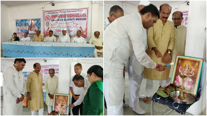 અંદાડાની શાંતનુ વિદ્યાલય ખાતે વકતૃત્વ સ્પર્ધા યોજાઇ