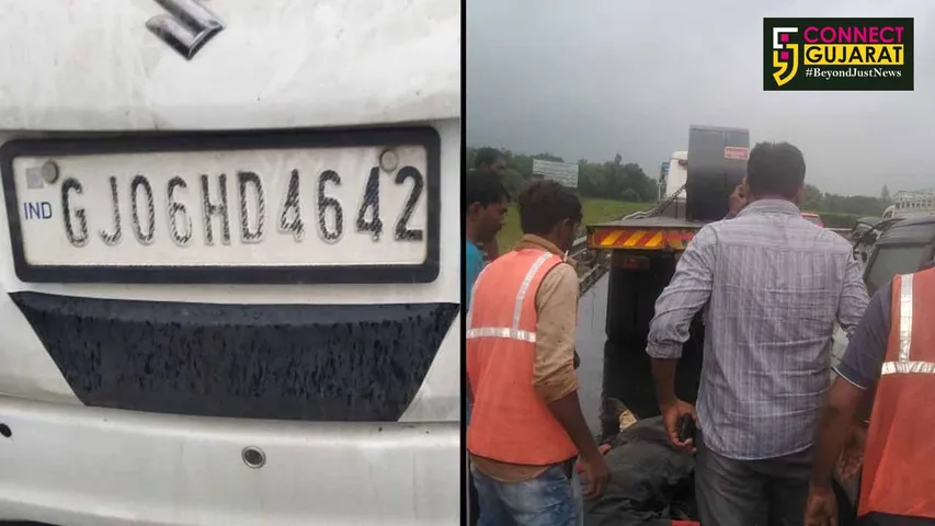 નડીયાદ પાસે એકસપ્રેસ હાઇવે પર અકસ્માતમાં ભરૂચના બે લોકોના મોત