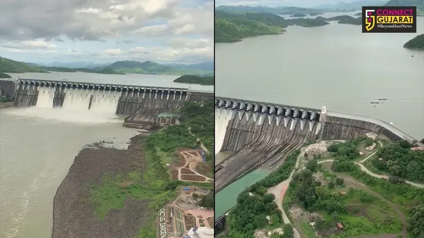 નર્મદા :  નિહાળો સરદાર સરોવર નર્મદા ડેમના ડ્રોન કેમેરાના દ્રશ્યો