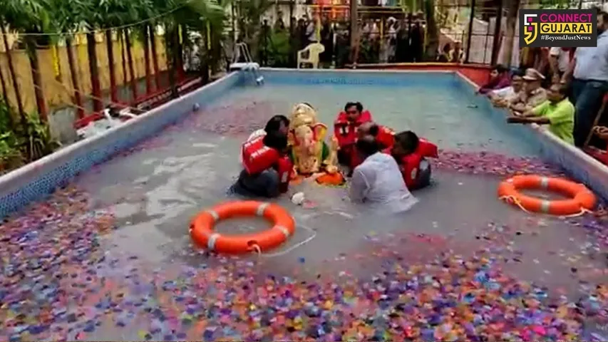 વડોદરા : શ્રીજીની વિદાય માટે જળાશયો-કૃત્રિમ કુંડ પર લોકોની ભીડ, માટીની ૬૦૦થી વધુ શ્રીજીની પ્રતિમાઓનું વિસર્જન