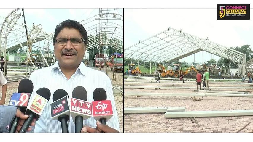 નર્મદા: પીએમ મોદીના આગમનની તૈયારીઓ પૂરજોશમાં, નર્મદા ડેમ ખાતે કરશે જન્મદિનની ઉજવણી