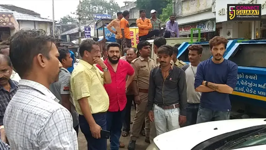 ભરૂચ : દબાણ હટાવવા ગયેલી પાલિકાની ટીમના ડ્રાયવર પર થયો હુમલો