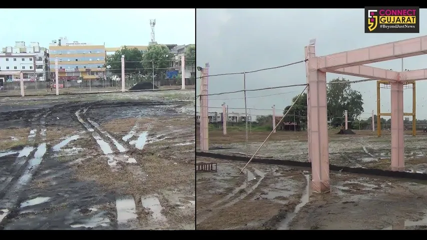 અરવલ્લી  :  મેઘાવી માહોલ વચ્ચે નવલા નોરતાનો અનેરો ઉત્સાહ