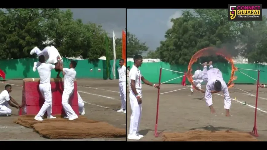 જામનગર : સશસ્ત્ર સીમા બલનો દીક્ષાંત પરેડ સમારોહ યોજાયો