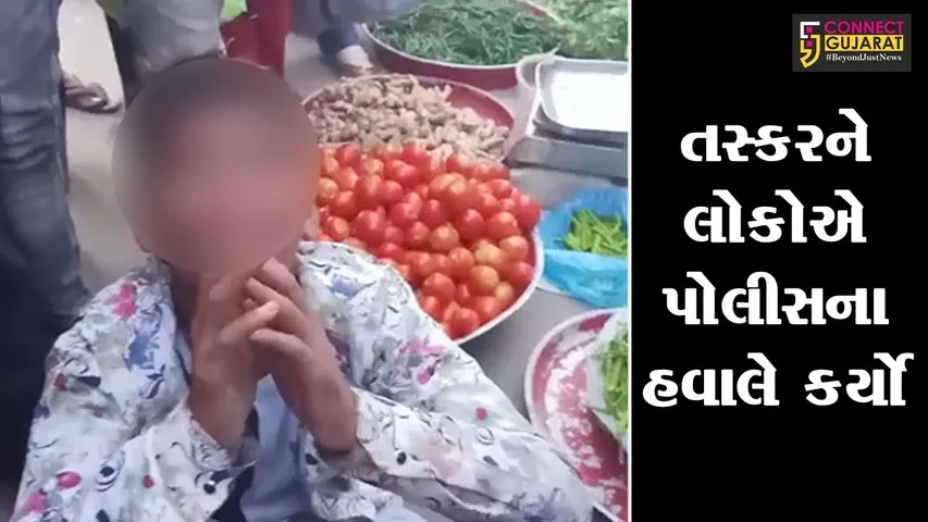 ભરૂચ: તુલસીધામ શાક માર્કેટમાંથી વેપારીના નાણા લઇને ભાગતો સગીર ઝડપાયો