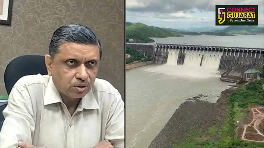 નર્મદા ડેમના 23 દરવાજા ખોલી નદીમાં છોડાયું 6 લાખ કયુસેક પાણી