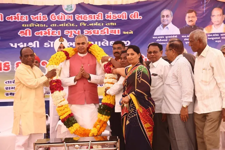 ઝઘડિયામાં દક્ષિણ ગુજરાતના જિલ્લાઓના ખેડૂતો માટે ખેતી અંગે ખેડૂત જાગૃતિ શિબિર યોજાઈ