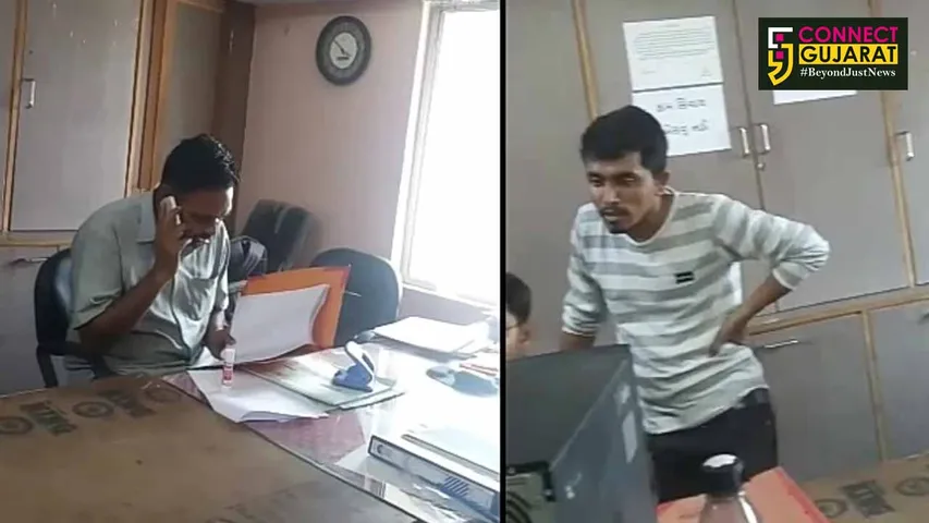 આમોદ પાલિકામાં ત્રાહિત વ્યક્તિ દ્વારા સરકારી ફાઈલો ચેક કરતો વીડિઓ વાયરલ થતાં પાલિકામાં હડકંપ