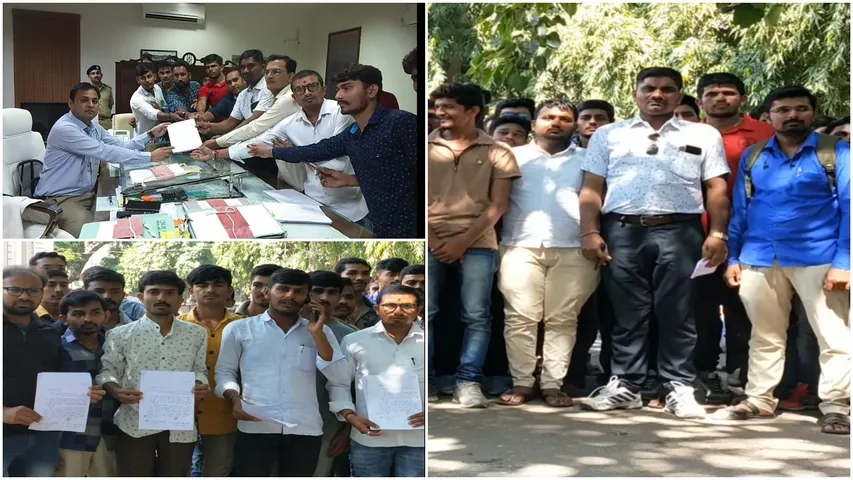 ભાવનગર : બિન સચિવાલયની પરીક્ષા બીજી વખત રદ થતાં નારાજ પરિક્ષાર્થીઓએ જિલ્લા કલેક્ટરને પાઠવ્યું આવેદન પત્ર