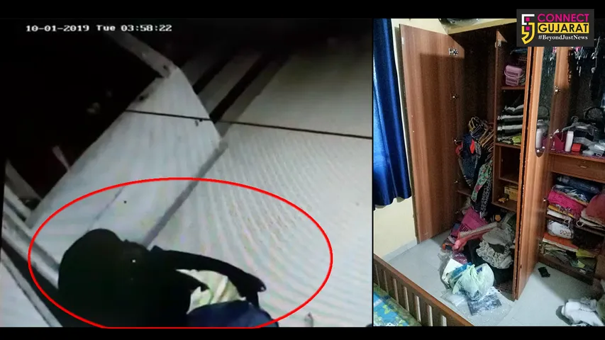 અંકલેશ્વર : ઝમઝમ એપાર્ટમેન્ટમાં તસ્કરો ત્રાટકયાં, સીસીટીવીમાં થયા કેદ