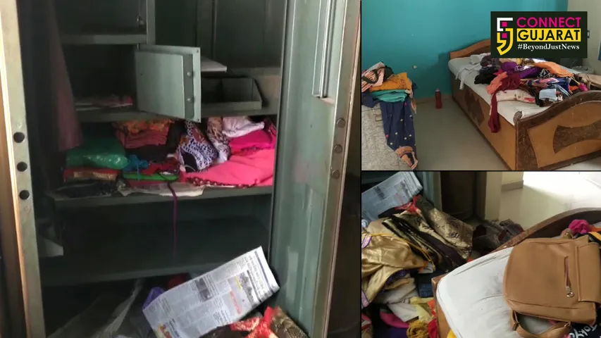 રાજપીપલા:ચડ્ડી બંડી ધરી ગેંગ નો આતંક, બે મકાનોને નિશાન બનાવી કરી લાખોની ચોરી