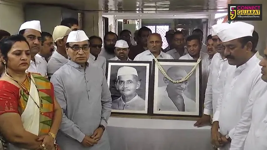 ભરૂચ : મહાત્મા ગાંધીજીની 150મી જન્મજયંતિની કોંગ્રેસે કરી ઉજવણી