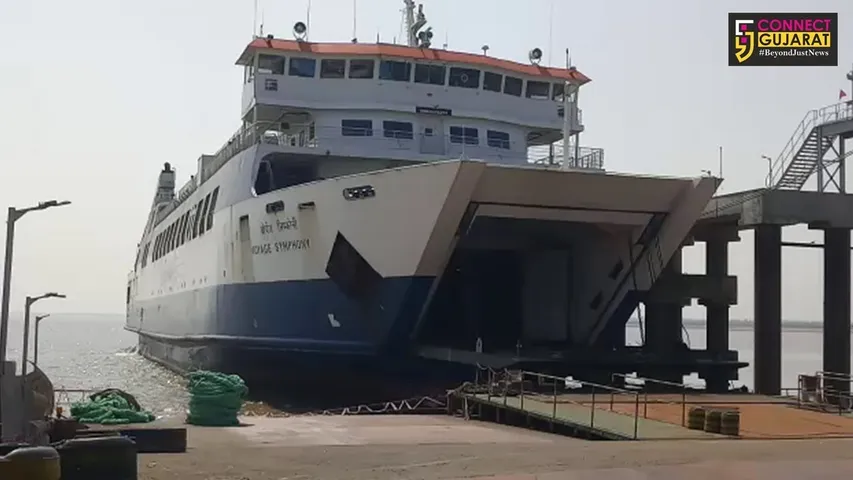 ભાવનગર : દિવાળી વેકેશન ટાણે જ ઘોઘા-દહેજ રો-રો ફેરી સેવા બંધ, સૌરાષ્ટ્રવાસીઓમાં રોષ