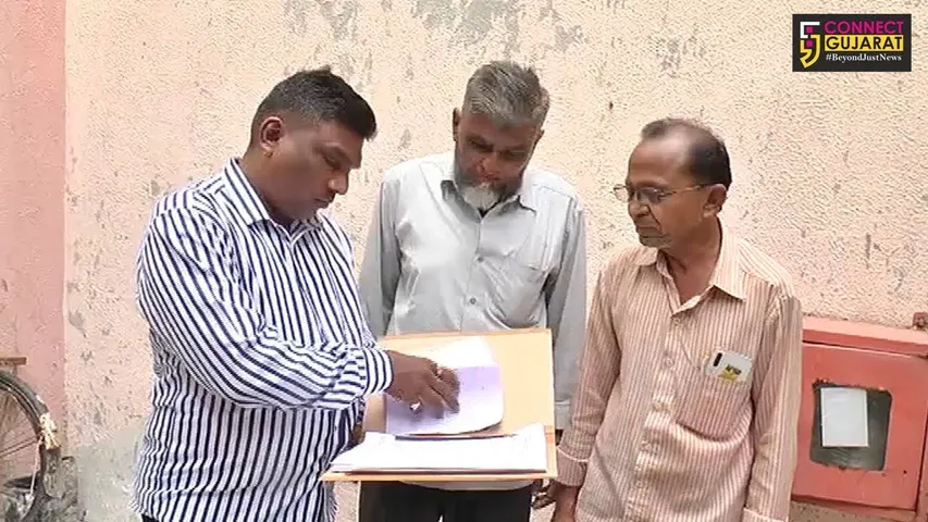 ONGC દ્વારા ભાડભૂત ખાતે ગાડાવાટ ઉપર ગેરકાયદે દિવાલ ઉભી કરાયાનો ગ્રામજનોએ કર્યો આક્ષેપ