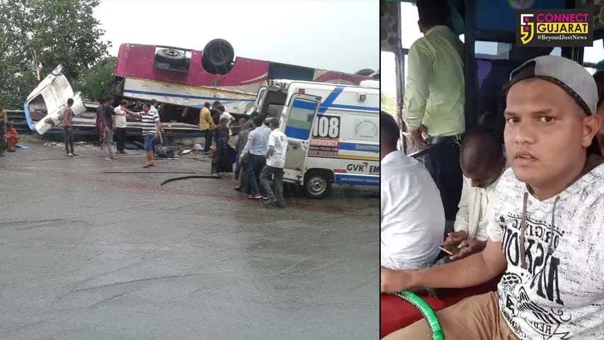 બનાસકાંઠા : અંબાજીમાં અકસ્માતના કલાકો પહેલા ડ્રાયવરે બનાવ્યો હતો વીડીયો
