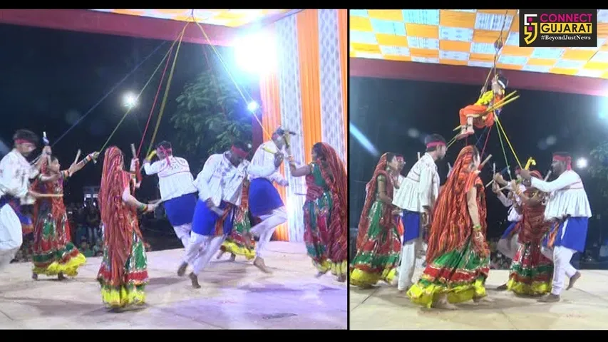 રાજકોટ :  49 વર્ષ ઉપરાંતથી યોજાતો અનોખો અઠંગો રાસ, કાનુડા અને ગોપીની યાદમાં યોજાઇ છે રાસ