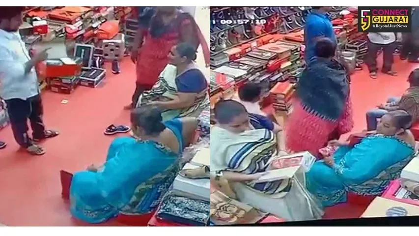 ભરૂચ : દિવાળીના સમયે દુકાનોમાંથી સામાન ઉઠાવતી મહિલા ટોળકી સક્રિય, જુઓ સીસીટીવી