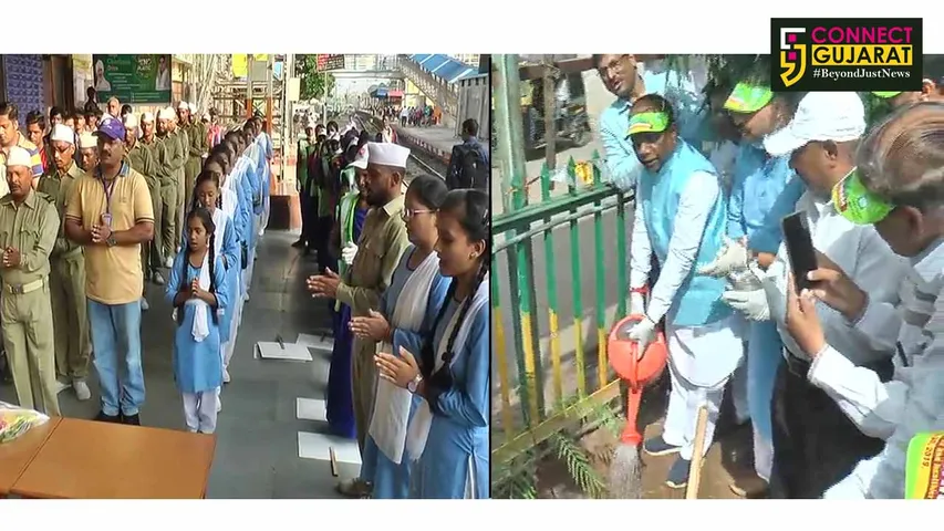 ભરૂચ : રેલવે સ્ટેશન ઉપર સ્વચ્છતા અભિયાન હાથ ધરવામાં આવ્યું