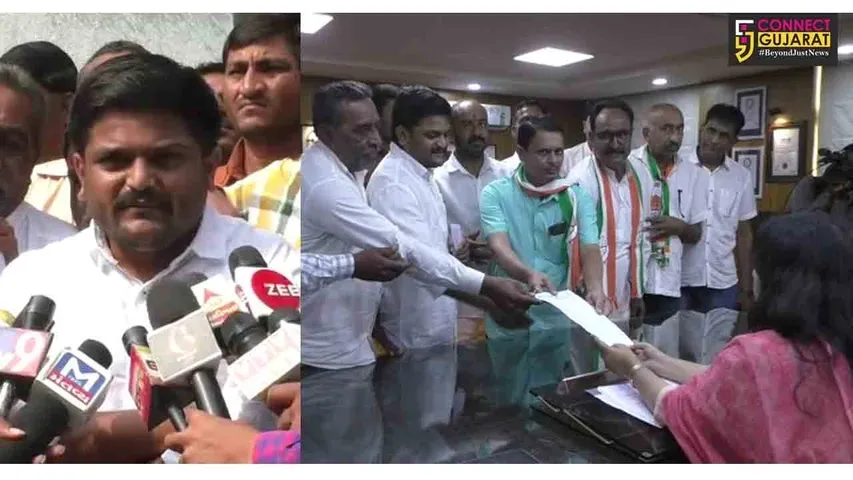 રાજકોટ : ૭ દિવસમાં ખેડૂતોને પાક વિમો નહિ મળે તો ૧૩મીથી આંદોલન, હાર્દિક પટેલની ચીમકી