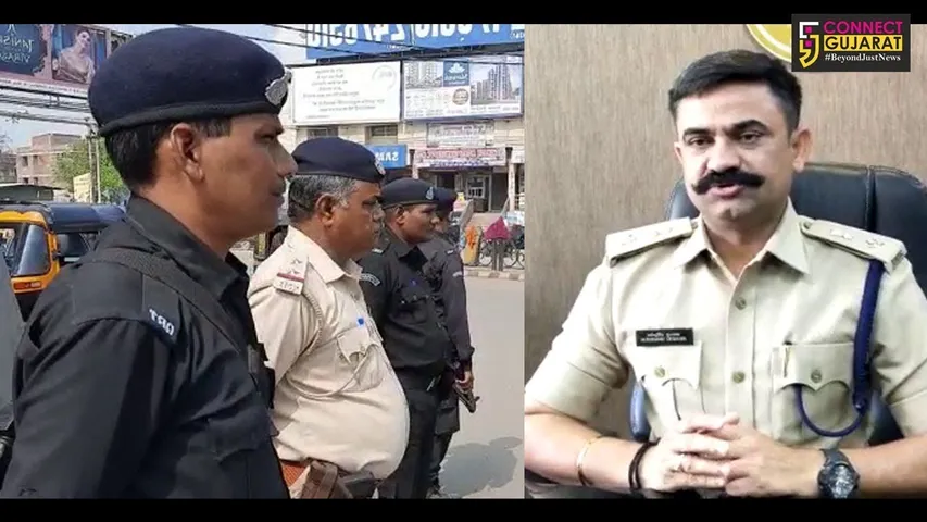 ભરૂચ :  શહેરના સંવેદનશીલ વિસ્તારોમાં પોલીસ તૈનાત, રાઉન્ડ ધ કલોક પેટ્રોલિંગ