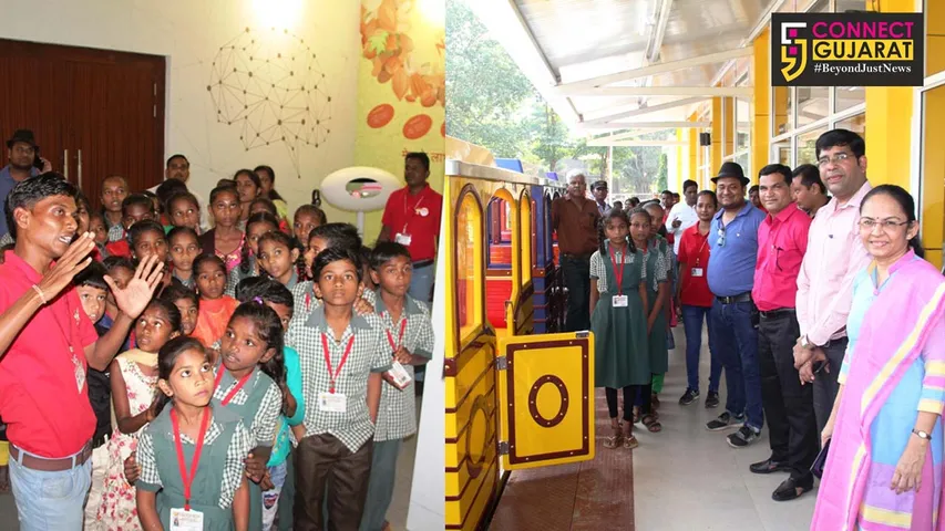 ૬૦૦ થી પણ વધુ વિદ્યાર્થીઓને કેવડીયા કોલોનીમાં ચિલ્ડ્રન–ન્યુટ્રીશીયન પાર્કની લીધી મુલાકાત