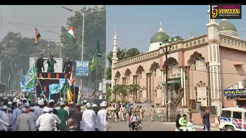 અમન અને શાંતિના પૈગામ સાથે ઇદે મિલાદના પર્વની ઉજવણી