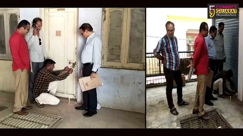 સુરેન્દ્રનગર : આળસુ થયેલા મિલકત માલિકોમાં ફફડાટ, વેરો નહીં ભરતા પાલિકાએ દુકાનો કરી સીલ