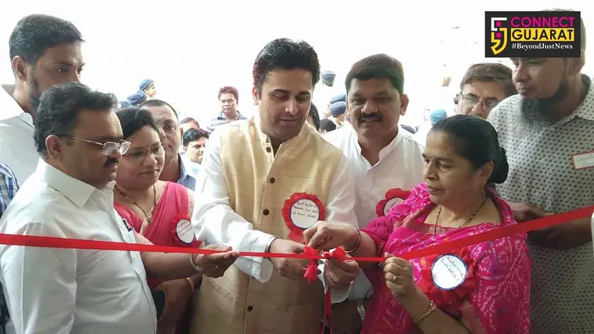 અંકલેશ્વર: સાંસદ અહેમદ પટેલના પ્રયાસોથી શિક્ષણ અને આરોગ્ય ક્ષેત્રના બે પ્રકલ્પોનું લોકાર્પણ
