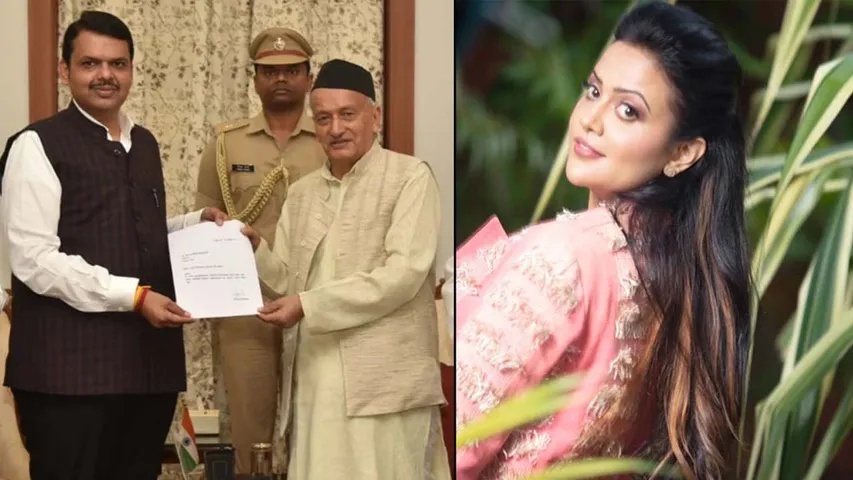 ફડણવીસના રાજીનામા ઉપર પત્નીનું ટ્વિટ - पलट के आऊंगी...मौसम जरा बदलने दे