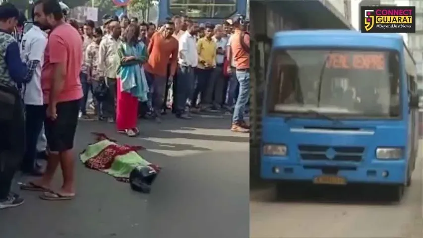 અમદાવાદ: BRTS બસ અકસ્માત કેસમાં આરોપી બસ ડ્રાઇવર ચિરાગ પ્રજાપતિને સાથે રાખી કરાયુ રિકન્સ્ટ્રક્શન