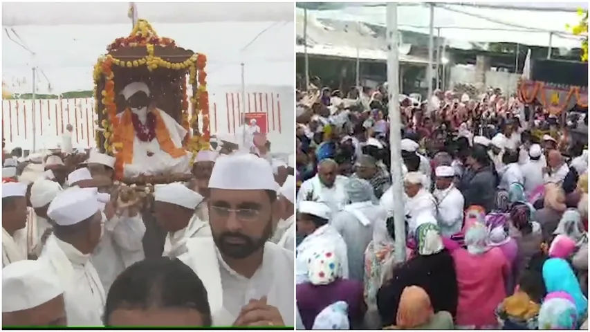 સાબરકાંઠા: વડાલી કંપા ખાતે આવેલા પાવન ધામના સંતશ્રી તુલસીબાપા બ્રહ્મલીન,યોજાઇ પાલખી યાત્રા